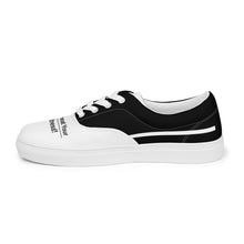 Load image into Gallery viewer, Don't Cheat Your Greatness, Men ’s lace-up canvas shoes