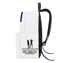 Load image into Gallery viewer, LGBTQ Cotton Backpack