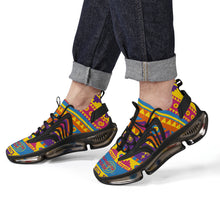 Load image into Gallery viewer, Espanol Air Max React Sneakers - Black