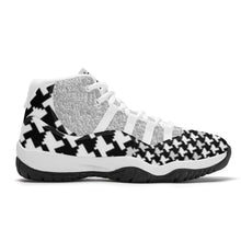 Load image into Gallery viewer, Arabic High Top Air Retro Sneakers - White