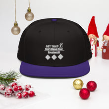 Load image into Gallery viewer, Get That Bag ,Snapback Hat