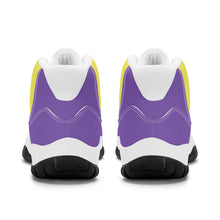 Load image into Gallery viewer, Espanol High Top Air Retro Sneakers - White