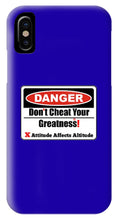 Load image into Gallery viewer, Warning Dangerous - Phone Case