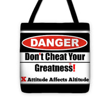 Load image into Gallery viewer, Warning Dangerous - Tote Bag