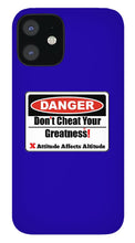 Load image into Gallery viewer, Warning Dangerous - Phone Case