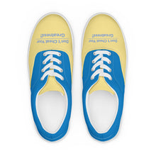 Load image into Gallery viewer, Women’s lace-up canvas shoes