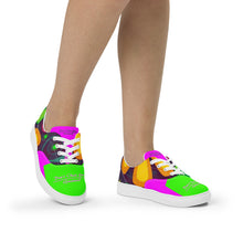 Load image into Gallery viewer, Youth Women's lace-up canvas shoes