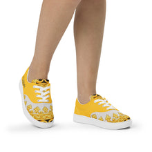 Load image into Gallery viewer, Women’s lace-up canvas shoes