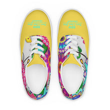 Load image into Gallery viewer, BBW lace-up canvas shoes