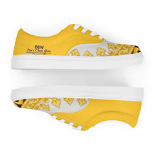 Load image into Gallery viewer, BVW lace-up canvas shoes