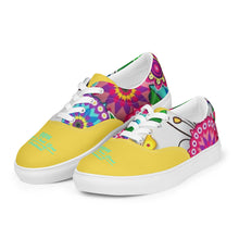 Load image into Gallery viewer, BBW lace-up canvas shoes