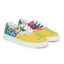 Load image into Gallery viewer, Youth Women’s lace-up canvas shoes