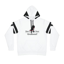 Load image into Gallery viewer, DCYG Black Red Bottoms Hoodie (AOP)
