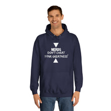 Load image into Gallery viewer, DCYG NERDS Unisex College Hoodie

