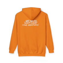 Load image into Gallery viewer, Get Racks Unisex Hooded Sweatshirt, Made in US
