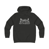 DCYG 24S Baddies White LogobGirlie College Hoodie