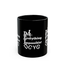 Load image into Gallery viewer, DCYG DEI 24 SW White logo &amp; Black Mug (11oz, 15oz)
