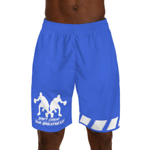 Load image into Gallery viewer, DCYG Dbl Basketball Players  Royal Blue &amp; White Men's Shorts
