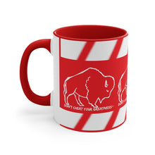 Load image into Gallery viewer, DCYG Buffaloes Accent Coffee Mug, 11oz
