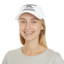 Load image into Gallery viewer, DCYG NERDS Black Logo  Baseball Cap
