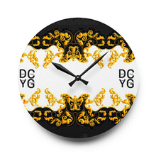 Load image into Gallery viewer, DCYG Xclusive Acrylic Wall Clock
