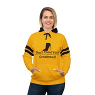 DCYG Black Red Bottoms & Yellow Hoodie (AOP)