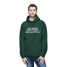 Load image into Gallery viewer, Get Racks Unisex Hooded Sweatshirt, Made in US

