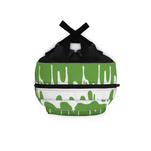 Load image into Gallery viewer, DCYG DRIP 24 White logo &amp;  Green Backpack
