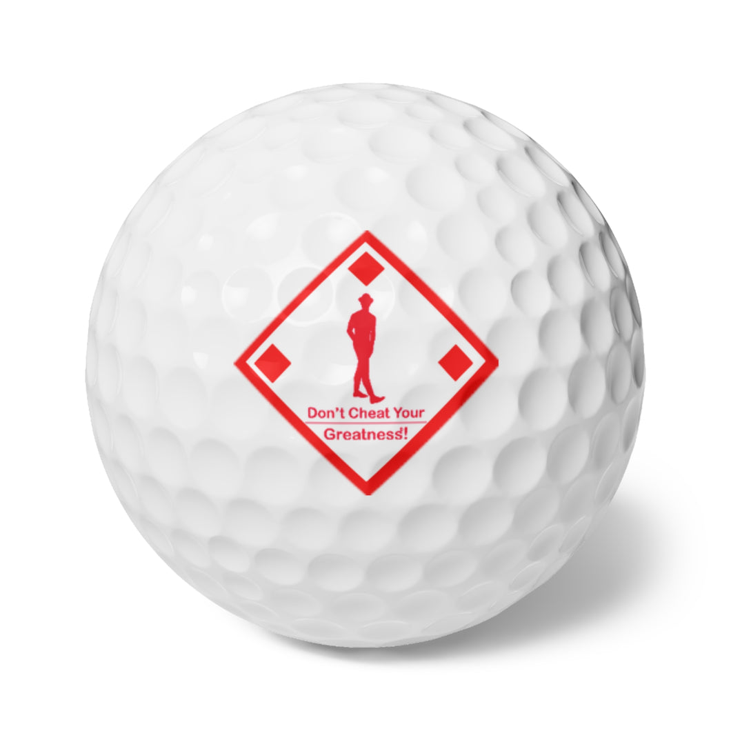 D9 Collection, Golf Balls, 6pcs
