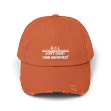 Load image into Gallery viewer, Unisex DEI Distressed Cap
