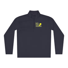 Load image into Gallery viewer, DCYG Yellow Red Bottoms Unisex Quarter-Zip Pullover
