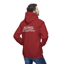 Load image into Gallery viewer, Get Racks Unisex Hooded Sweatshirt, Made in US
