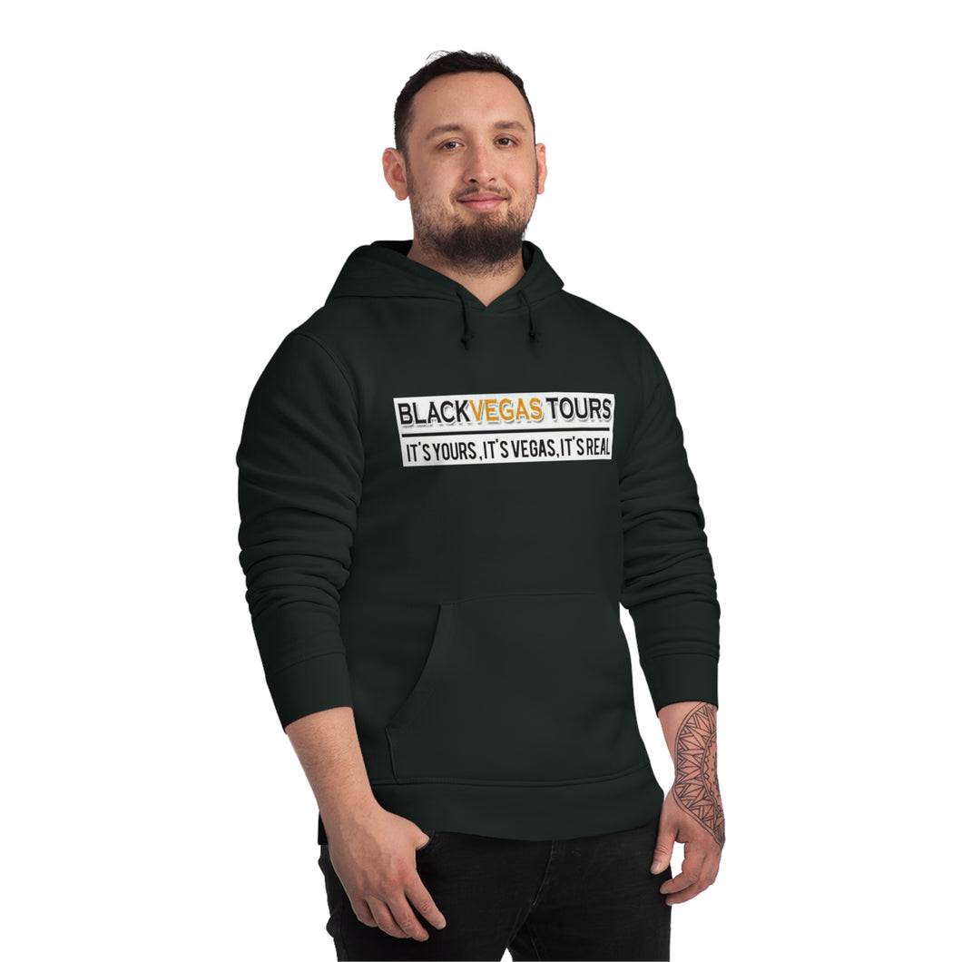 Black Vegas Tours Black , Gold Logo Unisex Drummer Hoodie - 'Do Everything Impossible' Inspirational Sweatshirt