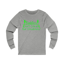 Load image into Gallery viewer, DCYG 24SX  Baddies Green logo Unisex Jersey Long Sleeve Tee
