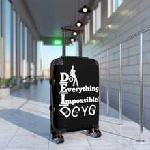 Load image into Gallery viewer, DCYG DEI 24BW White Logo &amp; Black Suitcase
