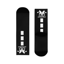 Load image into Gallery viewer, Copy of DCYG Dbl Basketball Players Black &amp; White Crew Socks (EU)
