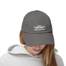 Load image into Gallery viewer, Unisex DEI Distressed Cap
