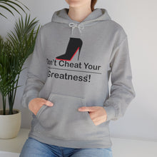 Load image into Gallery viewer, DCYG Black Red Bottoms Heavy Blend™ Hooded Sweatshirt
