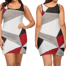 Load image into Gallery viewer, Womens Elegant Sleeveless Mini Dress
