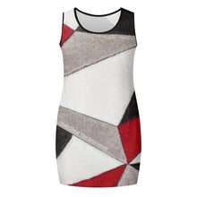 Load image into Gallery viewer, Womens Elegant Sleeveless Mini Dress
