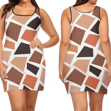 Load image into Gallery viewer, Womens Elegant Sleeveless Mini Dress
