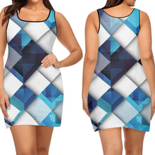 Load image into Gallery viewer, Womens Elegant Sleeveless Mini Dress
