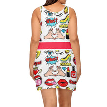 Load image into Gallery viewer, Womens Elegant Sleeveless Mini Dress
