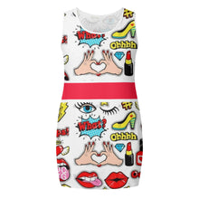 Load image into Gallery viewer, Womens Elegant Sleeveless Mini Dress
