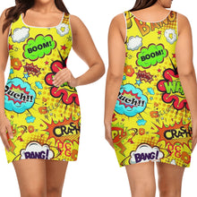 Load image into Gallery viewer, Womens Elegant Sleeveless Mini Dress
