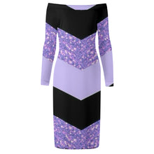 Load image into Gallery viewer, DCYG Xclusive Womens Long Sleeve Off The Shoulder Lady Dress
