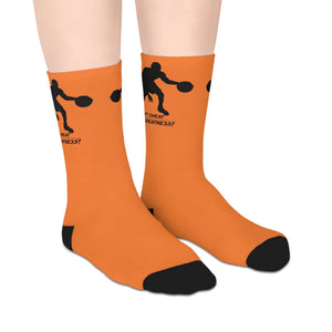 815 Edition Men's Basketball Mid-length Socks