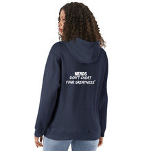 Load image into Gallery viewer, DCYG NERDS White Logo Adult Cotton Hoodie
