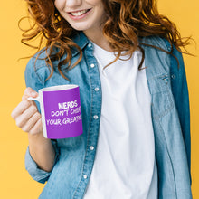 Load image into Gallery viewer, DCYG NERDS Purple Mug
