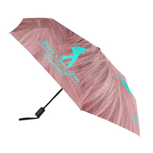Load image into Gallery viewer, DCYG Xclusive Pink Fur  Umbrella Printing Outside
